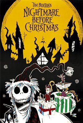 THE NIGHTMARE BEFORE CHRISTMAS POSTER Santa Claus 24X36 – Poster Merchant